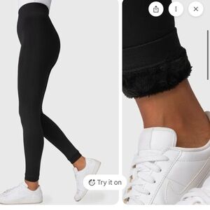 Free Country Charcoal Fleece-Lined Pants S/M never worn